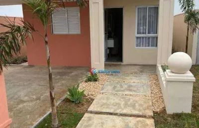 Casa com 2 dormitórios, sala e cozinha integradas  em hortolândia, proximo jd amanda