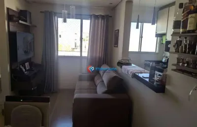 Apartamento com 2 dormitórios à venda, 44 m² por r$ 210.000,00 - chácara letônia - americana/sp