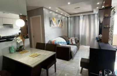 Apartamento com 2 dormitórios à venda, 52 m² por r$ 260.000,00 - chácara santa antonieta (nova veneza) - sumaré/sp