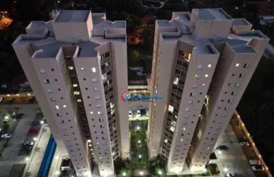 Apartamento com 2 dormitórios à venda, 52 m² por r$ 270.000 no residencial clube dakota, no parque dos pinheiros em nova odessa