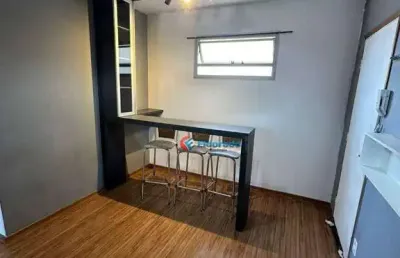 Kitnet com 1 dormitório à venda, 35 m² por r$ 195.000,00 - botafogo - campinas/sp