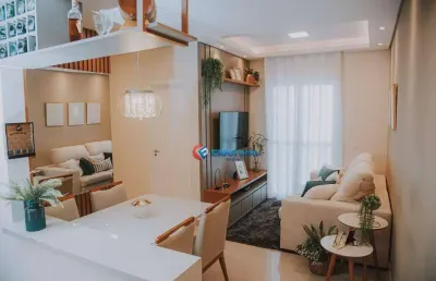 Apartamento com 2 dormitórios à venda, 57 m² por r$ 340.000,00 - residencial viva vista - sumaré/sp