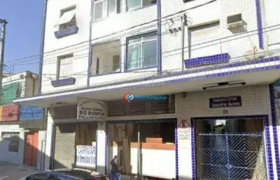 Apartamento com 2 dormitórios à venda, 89 m² por r$ 371.000,00 - vila nova - santos/sp