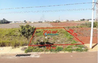 Terreno à venda, 250 m² por r$ 255.000,00 - jardim itapuã - santa bárbara d'oeste/sp