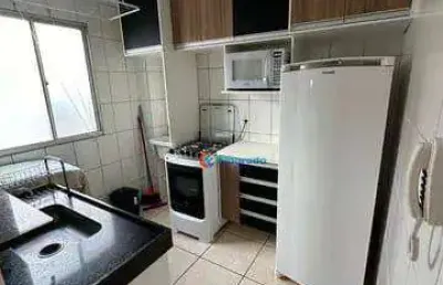 Apartamento com 2 dormitórios à venda, 43 m² por r$ 182.000,00 - jardim terramérica ii - americana/sp