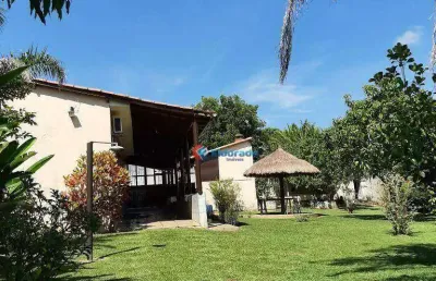Chácara com 2 dormitórios à venda, 1200 m² por r$ 540.000,00 - chacaras miracatu - monte mor/sp