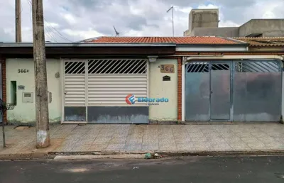 Casa com 3 quartos sendo 01 suíte, 02 banheiros,, terreno 250  m² por r$ 500.000 - jardim fantinatti  - sumaré/sp. aceita financiamento.