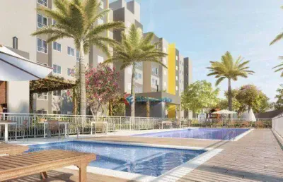 Apartamento com 2 dormitórios à venda, 49 m² por r$ 240.000,00 - jardim amanda ii - hortolândia/sp
