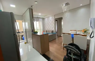 Apartamento com 2  quartos à venda, 58 m² por r$ 285.000 - condomínio coronel nova veneza - sumaré/sp