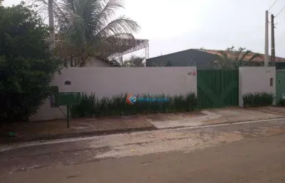 Chácara com 4 dormitórios para alugar, 1250 m² por r$ 5.435,00/mês - loteamento adventista campineiro - hortolândia/sp