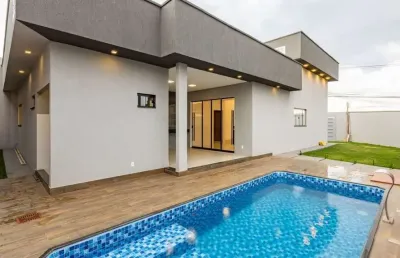 Casa térrea de 194 m² com 3 quartos sendo 1 suíte a venda no setor veiga jardim.