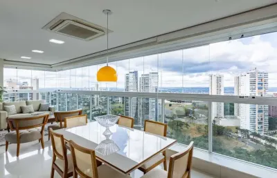 Apartamento de 4 suítes em goiânia, na orla do parque flamboyant.