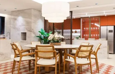 Apartamento exclusivo com 4 suítes e pé direito elevado