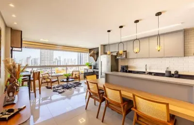 Apartamento à venda , inspirare spa residence , mobiliado com 3 suítes no setor