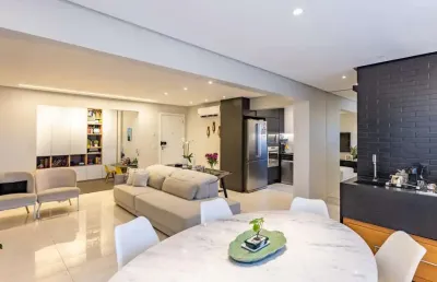 Apartamento a venda mobiliado, 3 suítes no europark ibirapuera, park lozandes