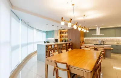 Apartamento mobiliado à venda no residencial monumental , no setor oeste