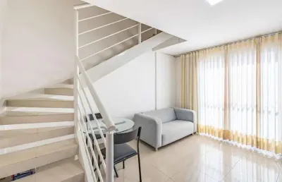 Duplex mobiliado à venda no the expression , no setor bueno