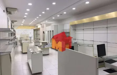 Salão para alugar, 290 m² por r$ 5.682,00/mês - centro - americana/sp