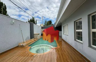 Casa com 4 dormitórios, 207 m² - venda por r$ 1.300.000,00 ou aluguel por r$ 5.650,00/mês - jardim ipiranga - americana/sp