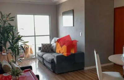 Apartamento com 3 dormitórios à venda, 78 m² por r$ 460.000 - centro - nova odessa/sp