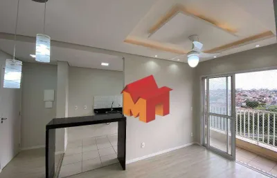 Apartamento com 2 dormitórios à venda, 52 m² por r$ 320.000,00 - centro - americana/sp