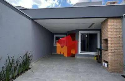 Casa com 3 dormitórios à venda, 96 m² por r$ 480.000,00 - jardim palmeiras - santa bárbara d'oeste/sp