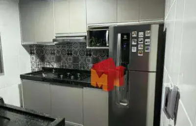 Apartamento com 2 dormitórios à venda, 50 m² por r$ 220.000 - jardim bertoni - americana/sp