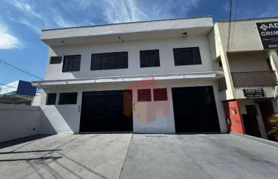 Salão para alugar, 265 m² por r$ 4.320,00/mês - vila santa maria - americana/sp