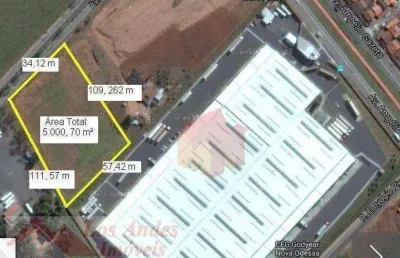 Terreno à venda, 5000 m² por r$ 6.000.000 - parque dos pinheiros - nova odessa/sp