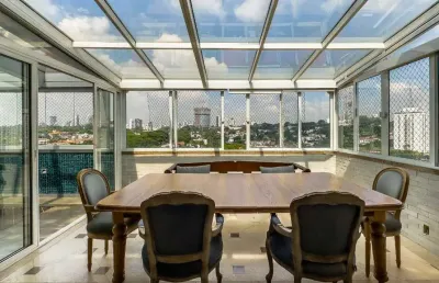 Cobertura para venda em perdizes com 3 quartos, sendo 1 suíte, 208m²