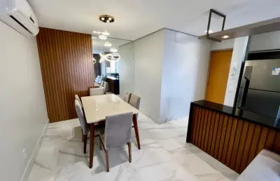 Apartamento 100 % mobiliado com 3 qtos sendo 1 suítes - cond. life da villa
