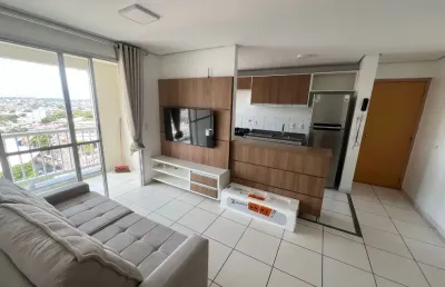 Apartamento mobiliado com 3 qtos sendo 1 suítes - life da villa