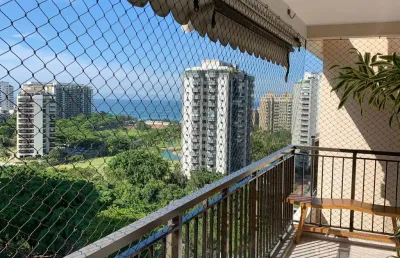 Barra da tijuca - parque das rosas - four seasons - 2 quartos (sendo 2 suítes)