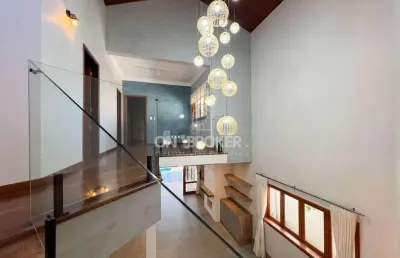 Casa com 4 dormitórios à venda, 405 m² por r$ 2.300.000 - condomínio ouro verde - valinhos/sp