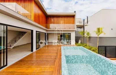 Casa com 4 dormitórios à venda, 357 m² por r$ 3.700.000,00 - alphaville dom pedro 3 - campinas/sp