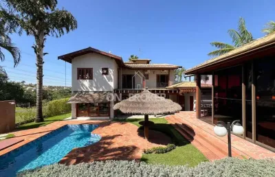 Casa com 6 quartos, loteamento alphaville campinas - campinas