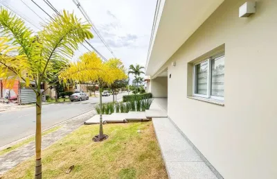 Casa térrea com 3 suítes à venda, 254 m² por r$ 2.800.000 - condomínio residencial reserva das palmeiras - valinhos/sp