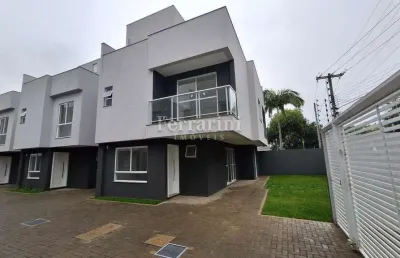 Casa em condomínio fechado com 3 quartos à venda na rua alberto klemtz, 1321, portão, curitiba, 150 m2 por r$ 1.100.000
