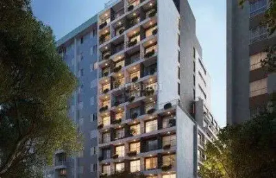 Apartamento com 1 quarto à venda na rua atílio bório, nº 144, cristo rei, curitiba, 30 m2