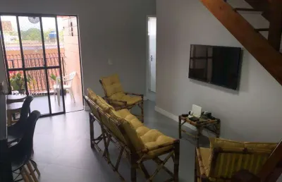 Apartamento para venda em bertioga, boraceia, 2 dormitórios, 1 suíte, 3 banheiros, 2 vagas