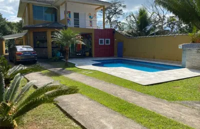 Casa para venda em bertioga, boraceia, 4 dormitórios, 1 suíte, 3 banheiros, 3 vagas
