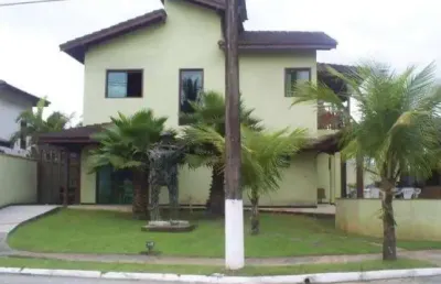 Casa em condomínio para venda em bertioga, morada da praia, 3 dormitórios, 1 suíte, 2 banheiros