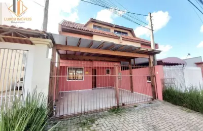 Sobrado triplex 123m2, 3 dorms.suíte venda novo mundo-curitiba