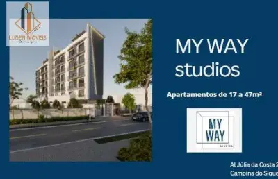 Stúdios my way residence bairro campina siqueira, curitiba.