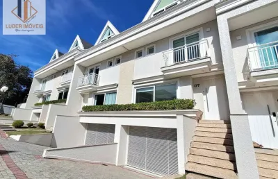 Sobrado alto padrão venda no cond. barigui hills, santo inácio, curitiba.