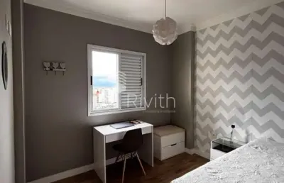 Apartamento 3 dormitórios sendo 1 suíte, em vila valparaíso  -  santo andré