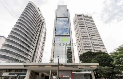 Laje para alugar, 351 m² por r$ 28.106,56/mês - alto da glória - curitiba/pr