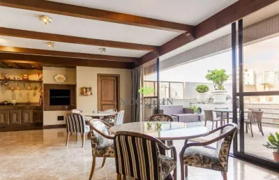 Cobertura à venda ou locação batel, curitiba com 4 quartos, 500 m²
