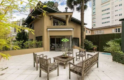 Casa para alugar, 418 m² por r$ 28.702,43/mês - bigorrilho - curitiba/pr