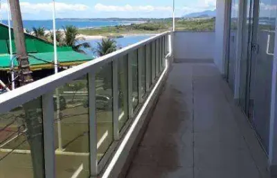 Apartamento com 4 dormitórios à venda, 180 m² por r$ 2.200.000,00 - praia do pecado - macaé/rj